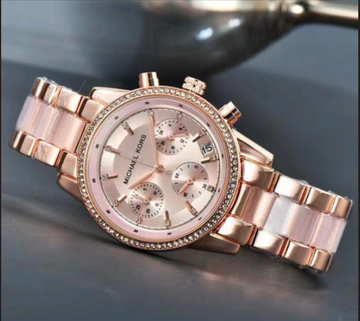 Michael Kors Gold Chronograph Watch