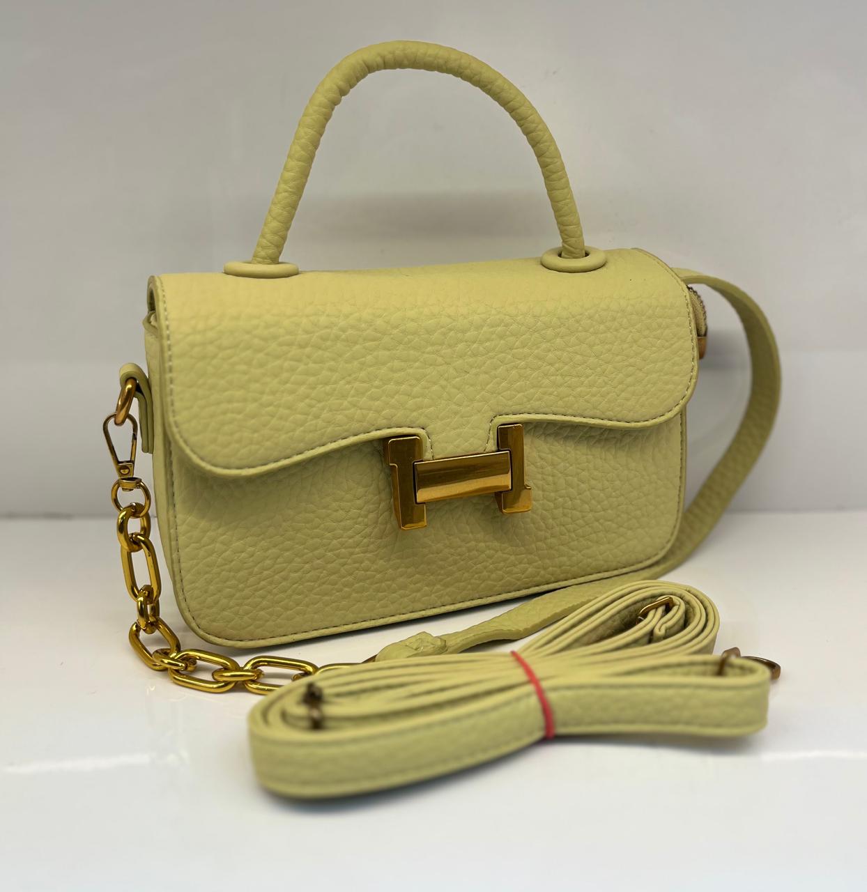 Pastel Elegance Mini Top Handle Bag