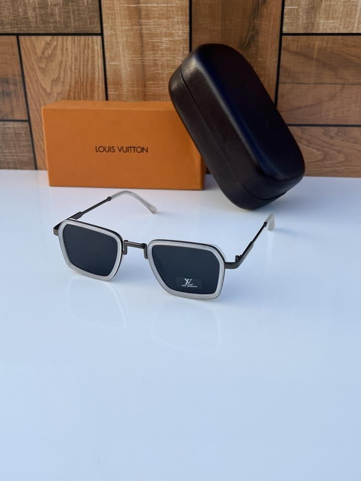 Louis Vuitton Bold Square Metal Sunglasses - Silver/Black