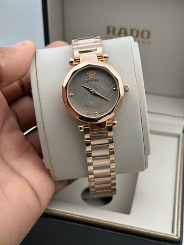 Luxury Rose Gold Analog Ladies Watch | Premium Fashion Wrist Watch for Women | Elegant Designer Watch