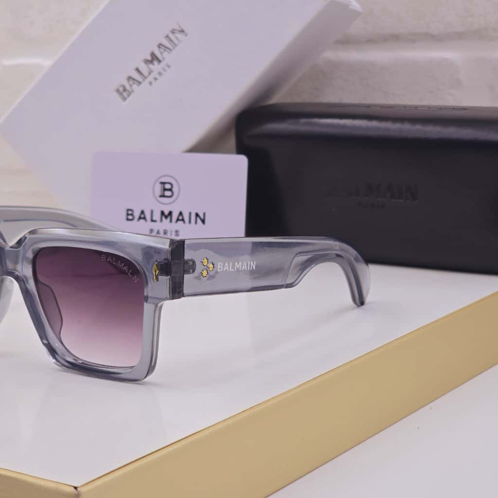 Premium Transparent Square Frame UV Protection Sunglasses for Men & Women | Gradient Lens | Luxury Style