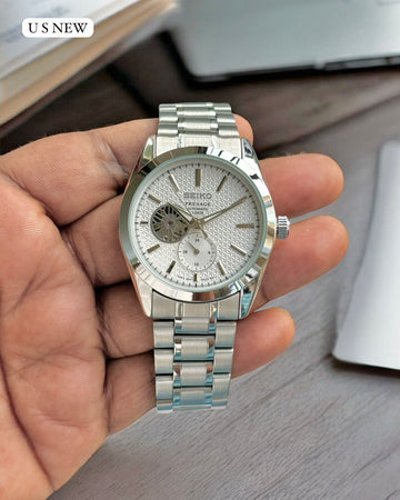 “Men’s Luxury Automatic Mechanical Watch | Open Heart Dial | Stainless Steel Strap | Premium Classic Watch”