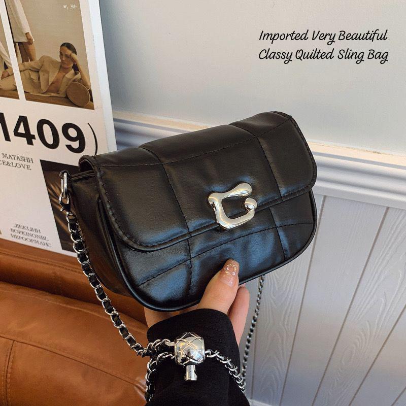 New imported Very Beautiful & Classy Quilted Sling Bag