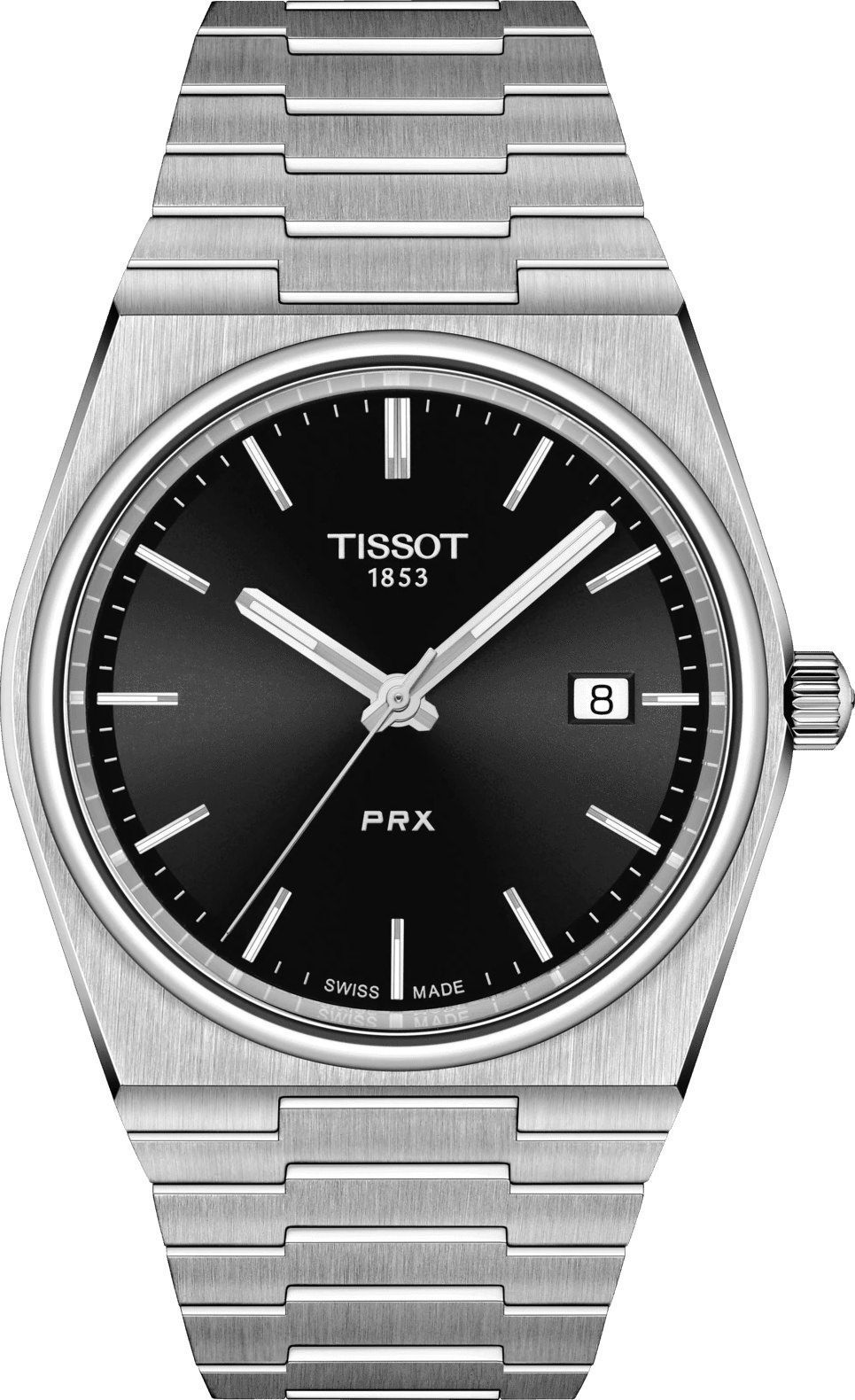Tissot PRX Black Dial Stainless Steel Luxury Men’s Watch (Premium Q