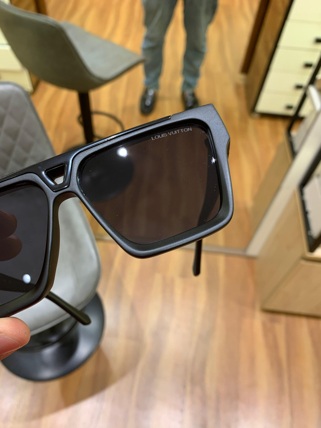 Men’s Oversized Square Shield Sunglasses | Premium Large Frame UV-Protective Eyewear