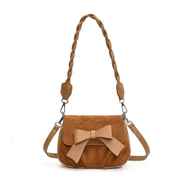 Ladies Mini Sling Bag / Women Crossbody Bag with Bow Design