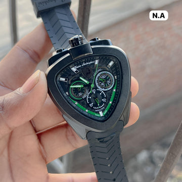 Men’s Luxury Sports Chronograph Watch | Silicone Strap | Multi-Dial Analog Watch (Designer Inspired)