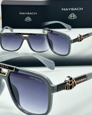 Men’s Luxury Sunglasses | Maybach Style | Premium Designer Frame | Gradient UV Protection Lenses